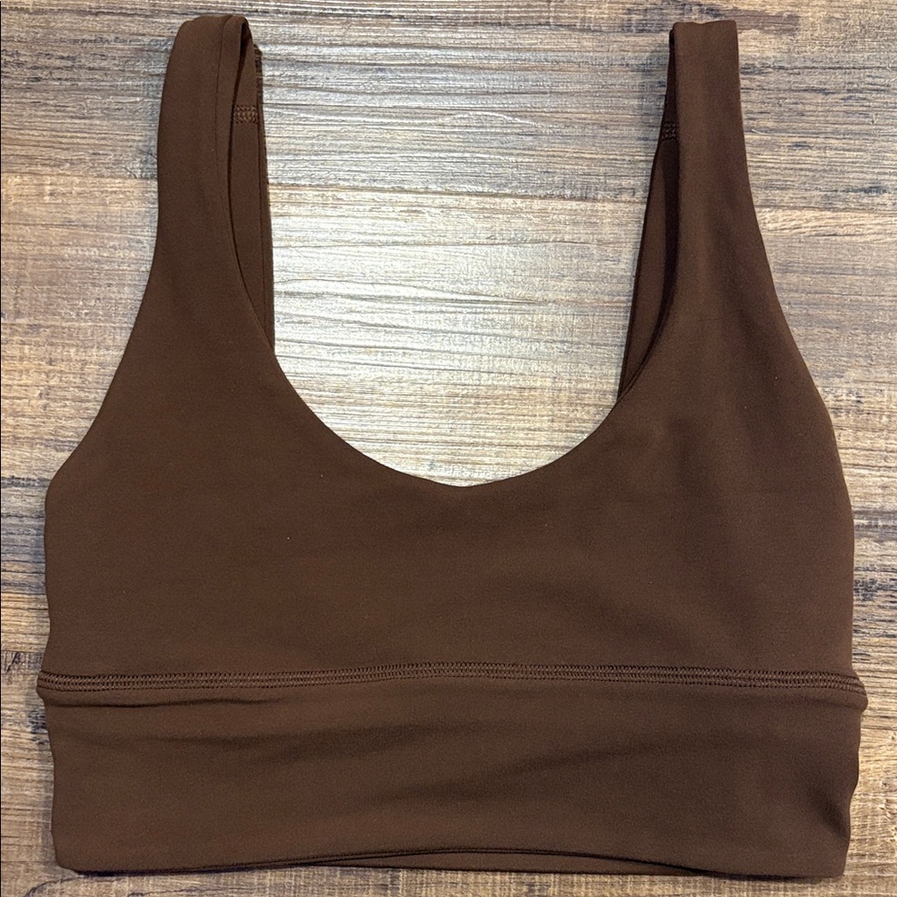 lululemon athletica Brown Sports Bra